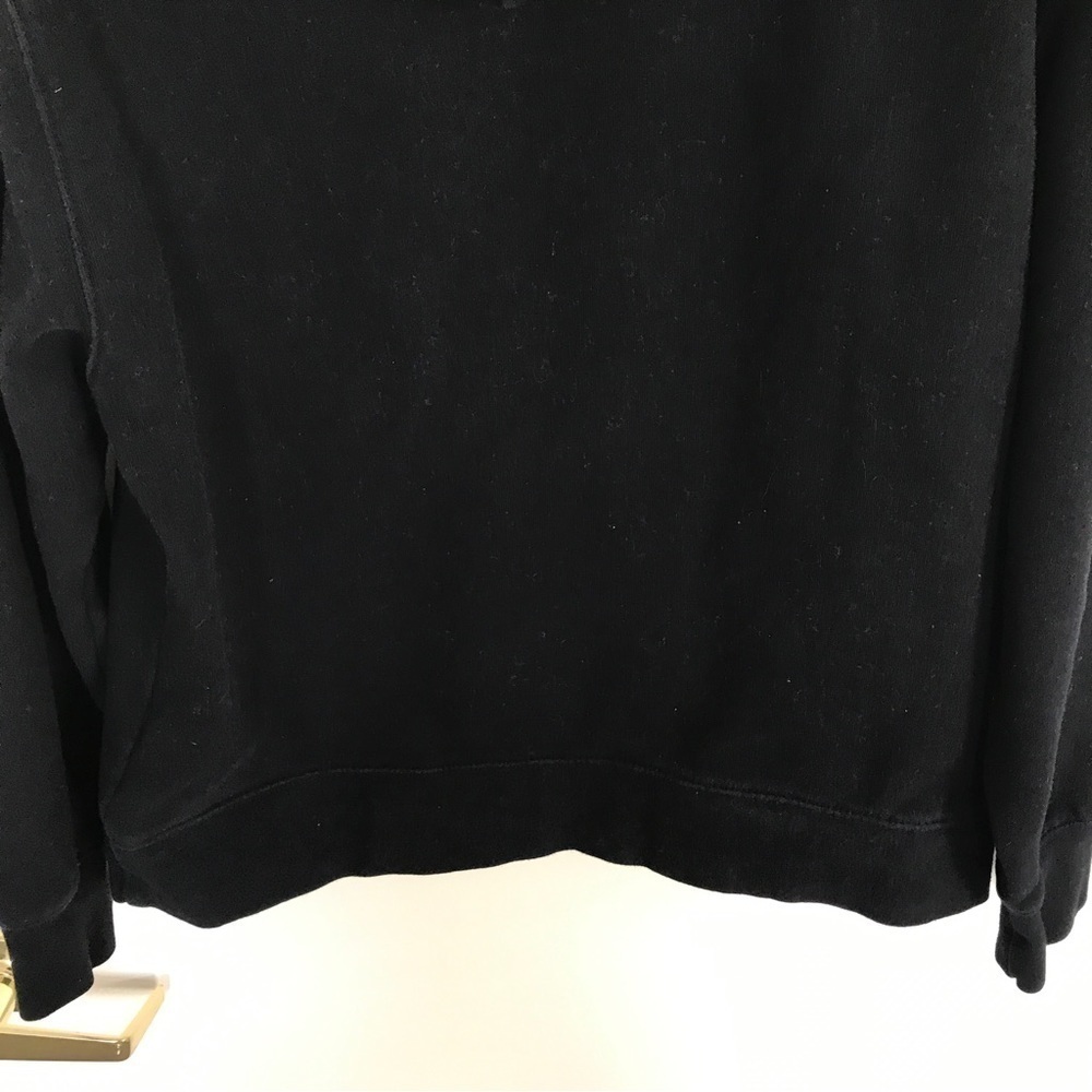 Topman cotton blend eat the poor feed the rich hooded sweater - Picture 6 of 8